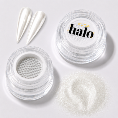 Halo White Pearl Chrome Powder 1g