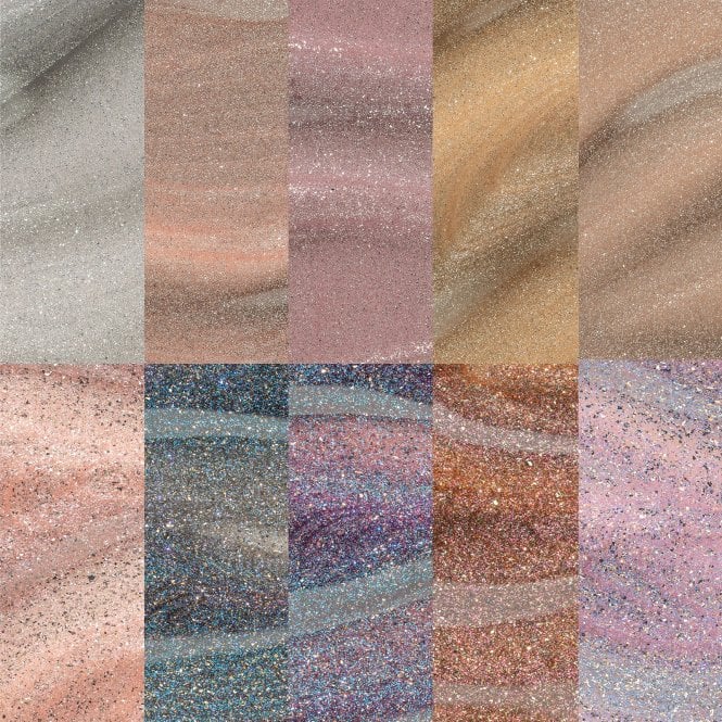 Apres Astral Gel - Brilliant Light Collection - 10 Colors Swatch