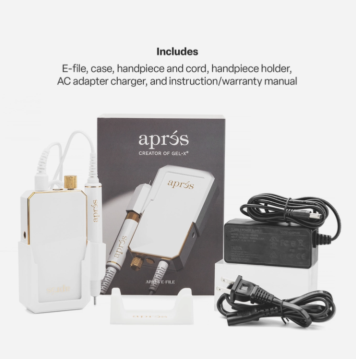 Apres White E-File wires