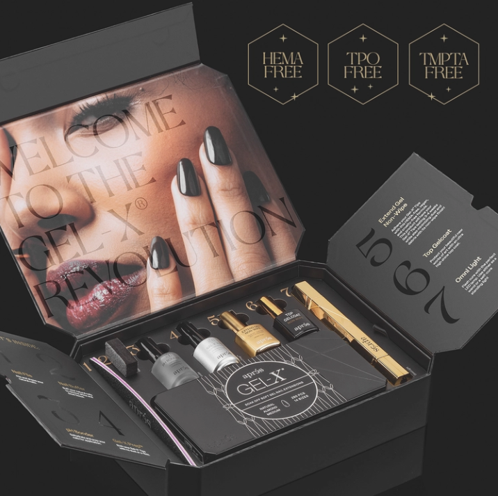 Shop Apres Gel-X Black Signature Kit w/ Tips Shop Apres Gel-X Black Signature Kit w/ Tips