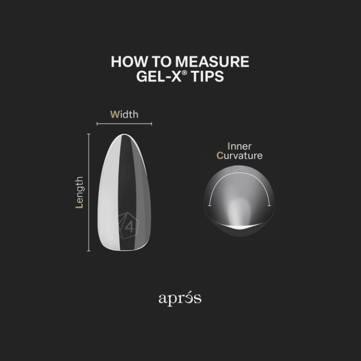 Apres Gel-X Tips 2.0 (420pc) - Sculpted XXLong Stiletto size