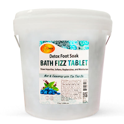 Mint Eucalyptus Bath Fizz Tablet 2500pc by Spa Redi