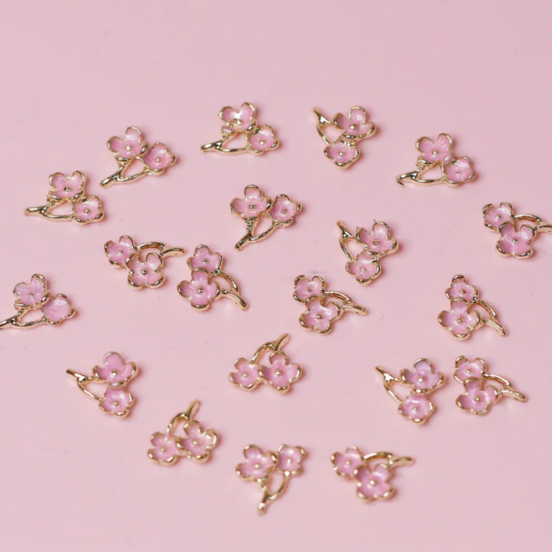 Cherry Blossom Nail Charms