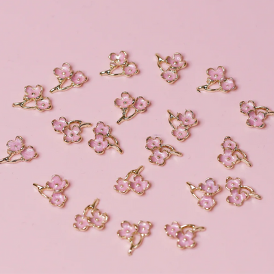 Cherry Blossom Nail Charms