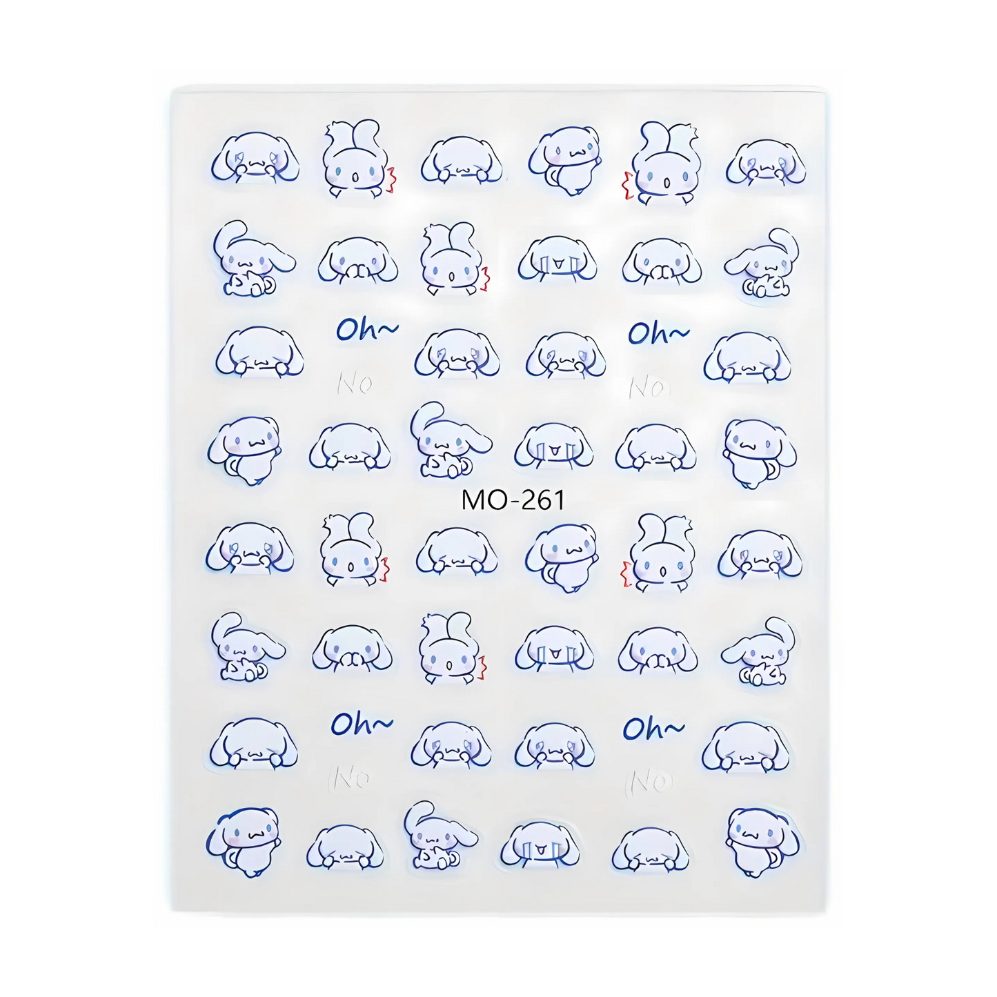 Nail Art Stickers - Cinamonroll (MO-261)