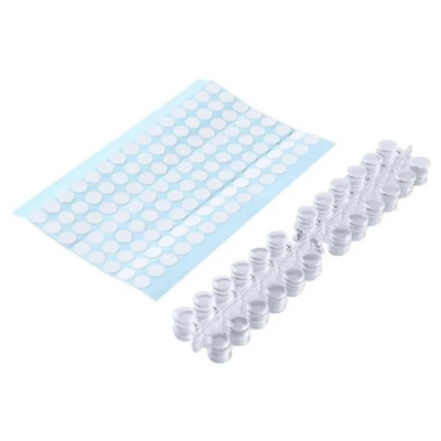 Clear Circle Swatch Board 120pc