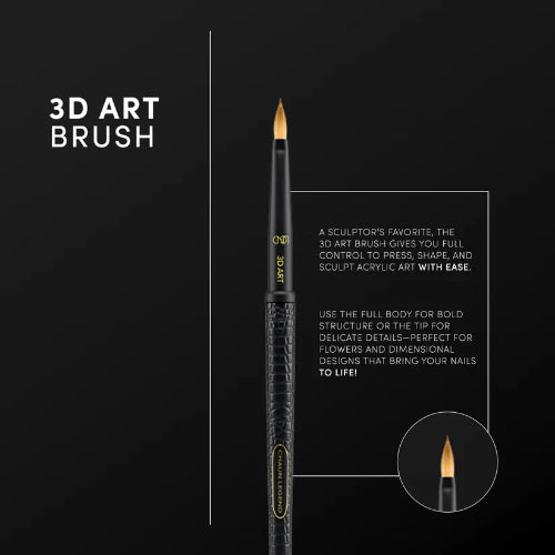 Chaun Legend Nail Art Brush - 3D Art info