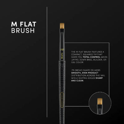 Chaun Legend Nail Art Brush - M Flat info