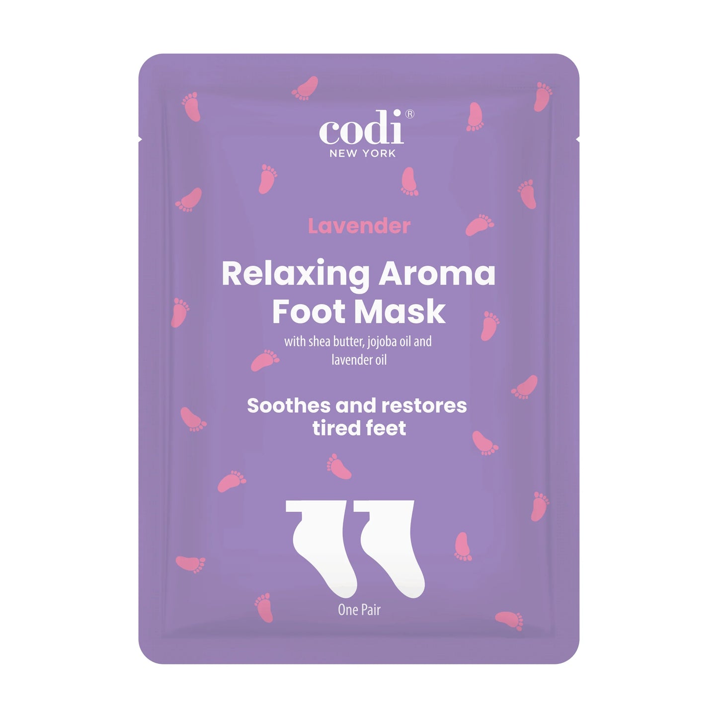Codi Foot Mask 1pc - Lavender