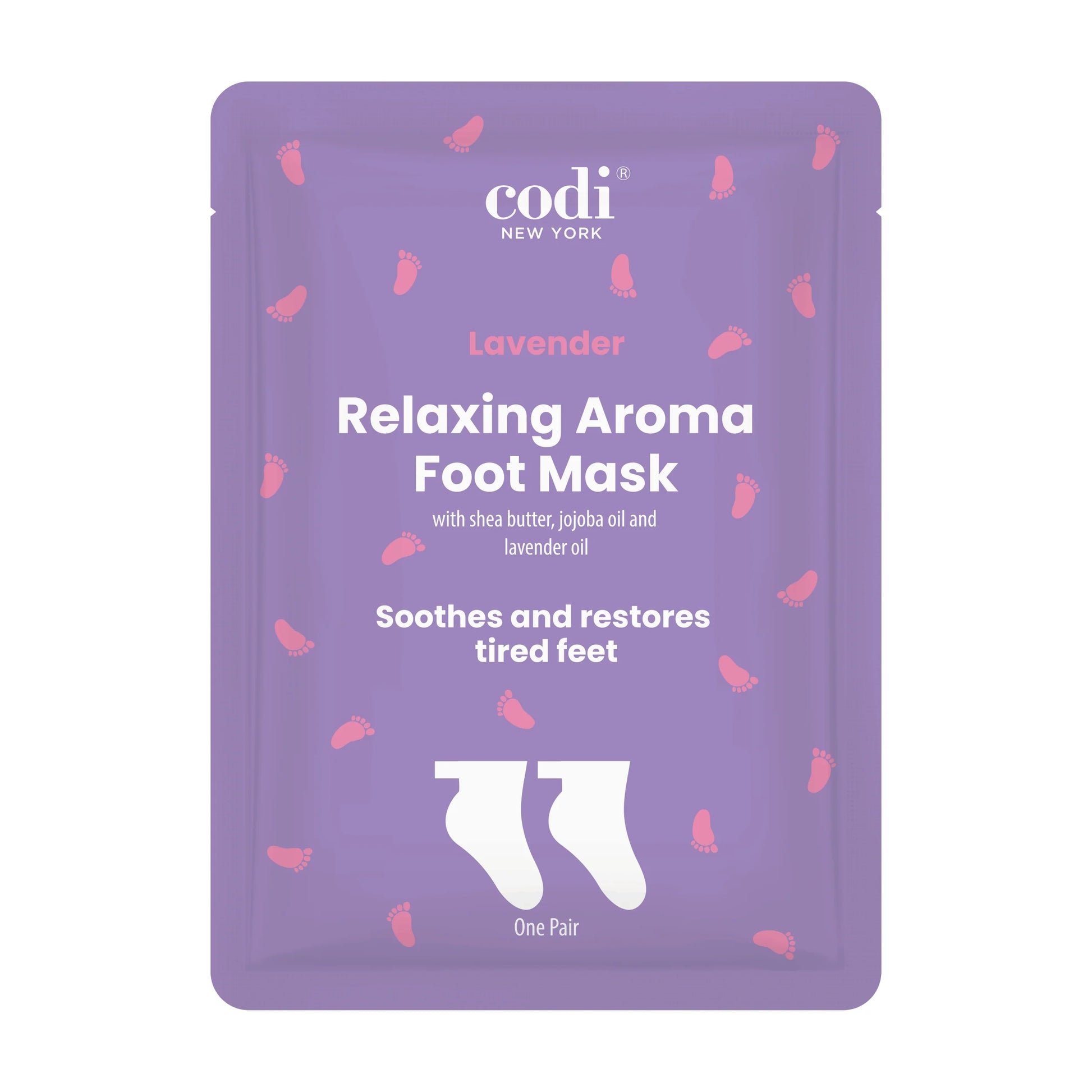 Codi Foot Mask 1pc - Lavender