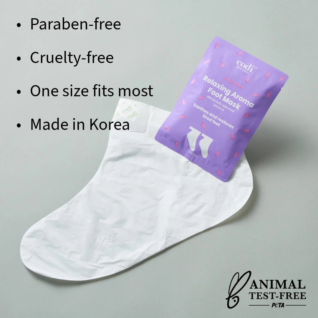Codi Foot Mask 1pc - Lavender info 4