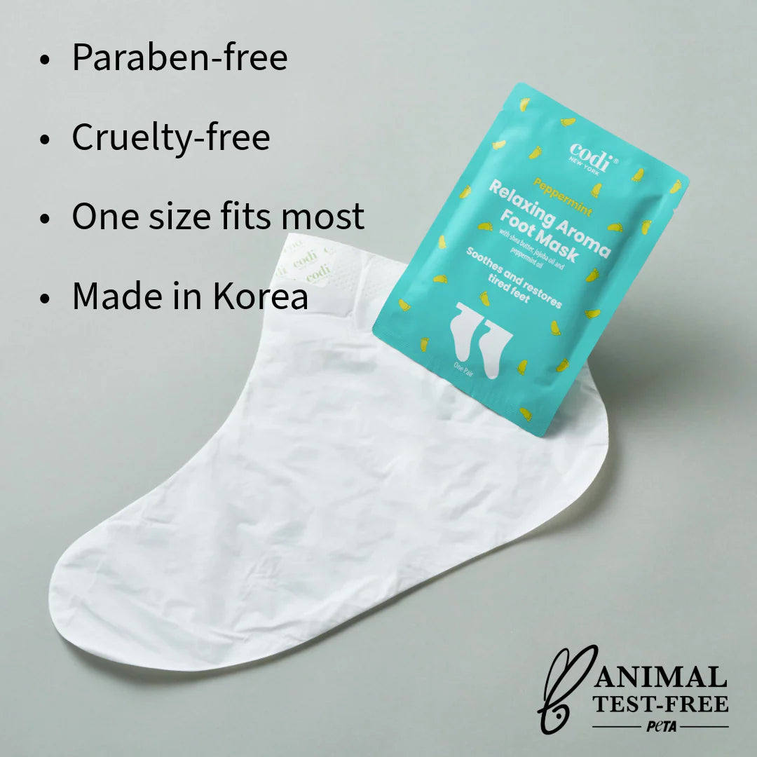 Codi Foot Mask 1pc - Peppermint info 4