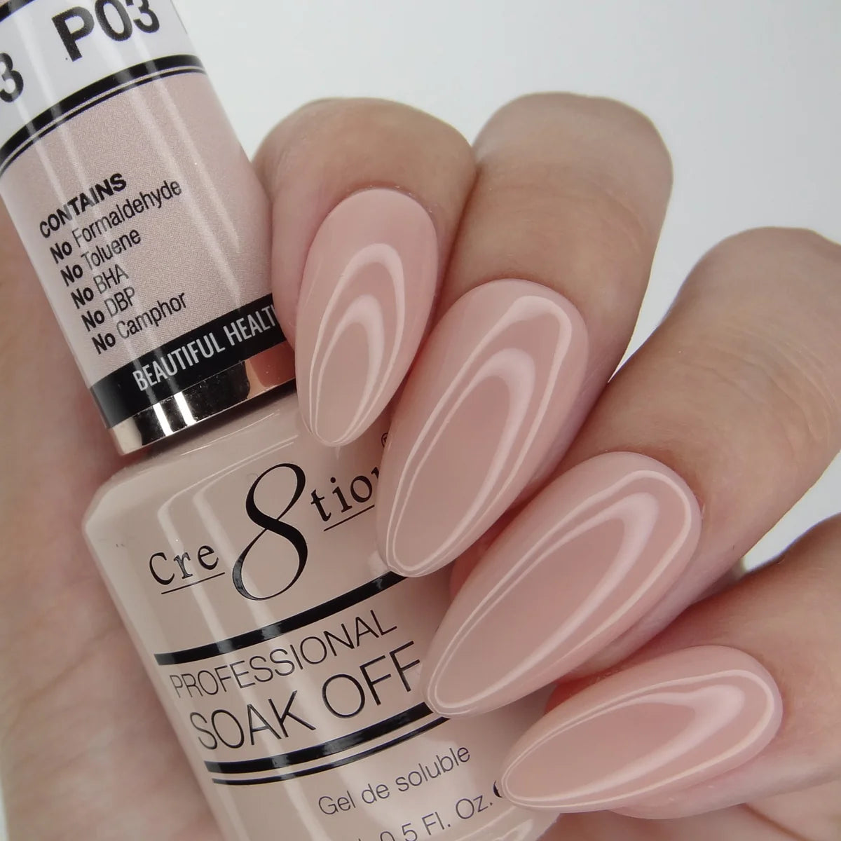 Cre8tion French Gel - P03 Precious Pink Sample