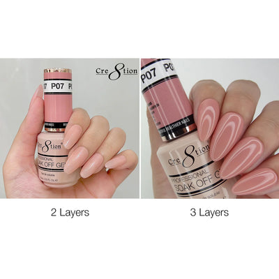 Cre8tion French Gel - P07 layers