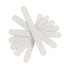 Cre8tion White Disposable Mini Nail File 5" - 80/100 Wood core pieces