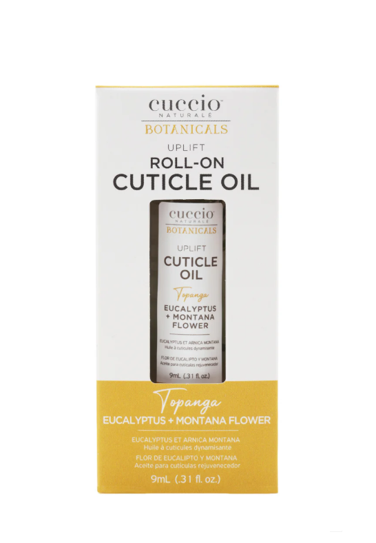 Cuccio Cuticle Oil Roll-On 9ml/0.31oz - Eucalyptus & Montana Flower