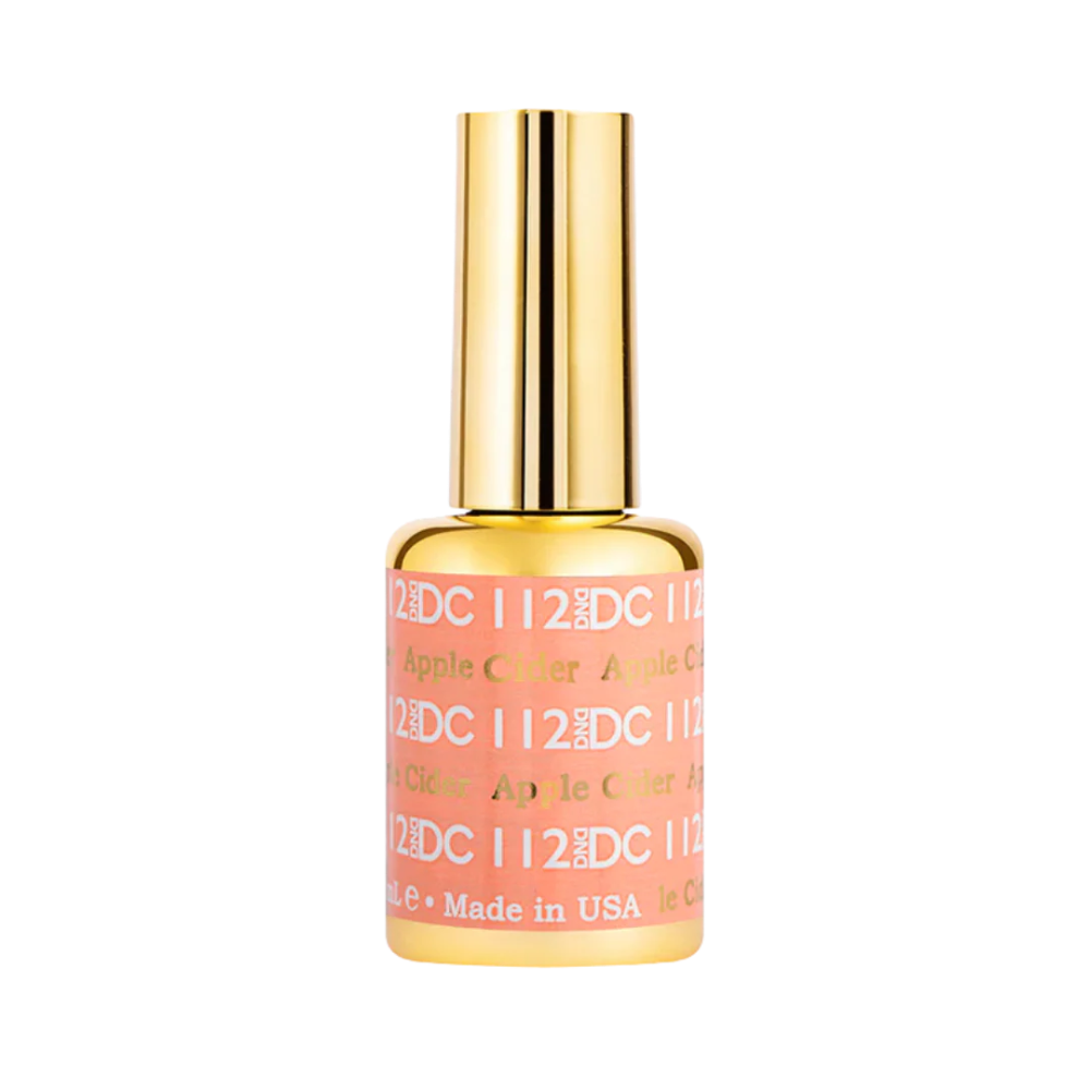gel bottle of DND DC Gel - 112 Apple Cider