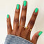 DND DC Gel Polish - 254 Forest Green hand