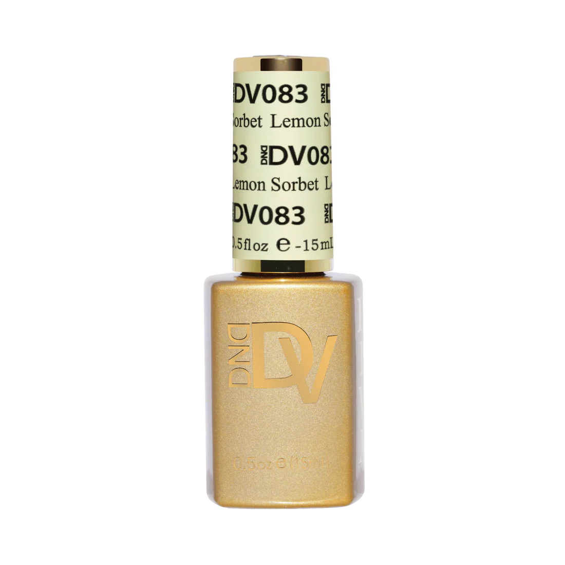 DND Diva Gel Polish - 083 Lemon Sorbet bottle
