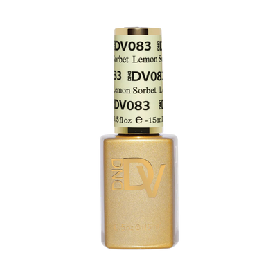DND Diva Gel Polish - 083 Lemon Sorbet bottle