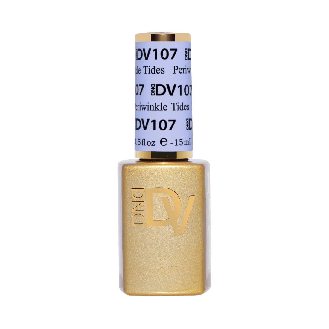 DND Diva Gel Polish - 107 Periwinkle Tides bottle