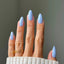 DND Diva Gel Polish - 107 Periwinkle Tides hand