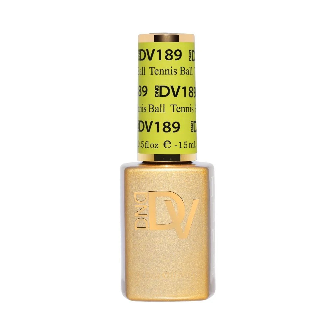 DND Diva Gel Polish - 189 Tennis Ball bottle