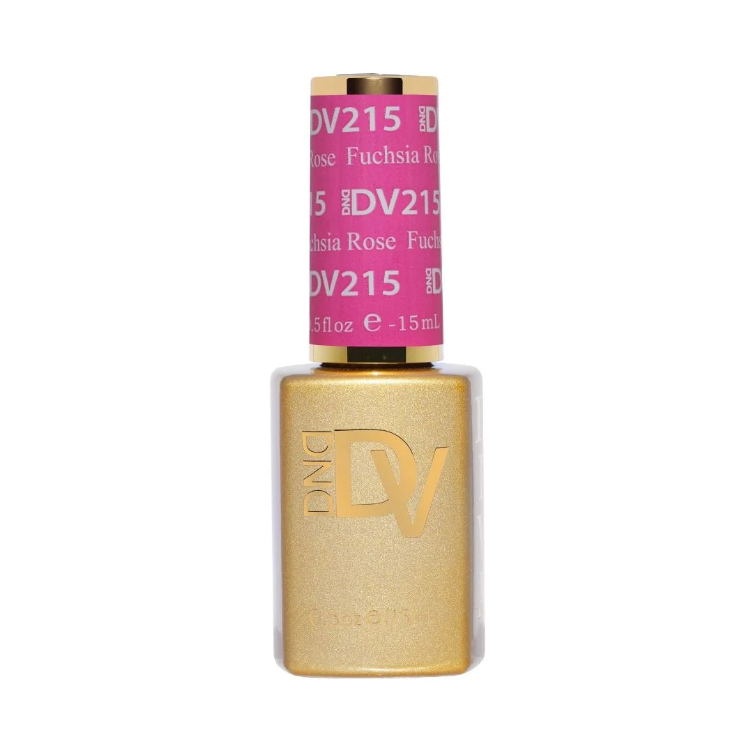 DND Diva Gel Polish - 215 Fuchsia Rose bottle