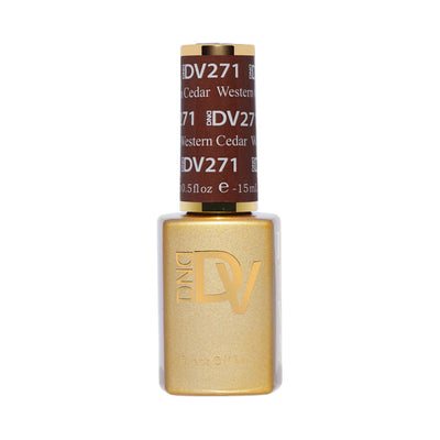 DND Diva Gel Polish - 271 Western Cedar bottle