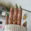 DND Diva Gel Polish - 277 Foggy Fern hand