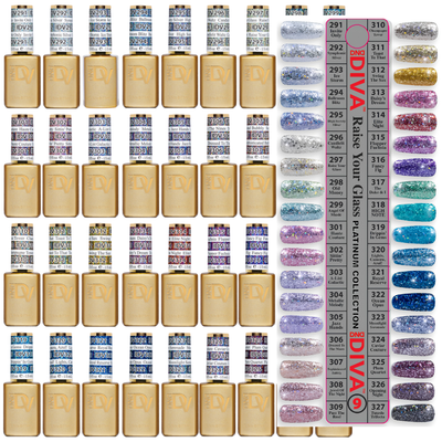 DND Diva Platinum Gel Collection 36pc