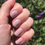 hands wearing DND 606 London Coach Gel & Polish Duo