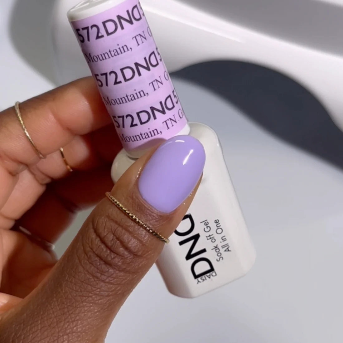 DND Gel Polish - 572 Great Smokey Mountain, TN Bottle