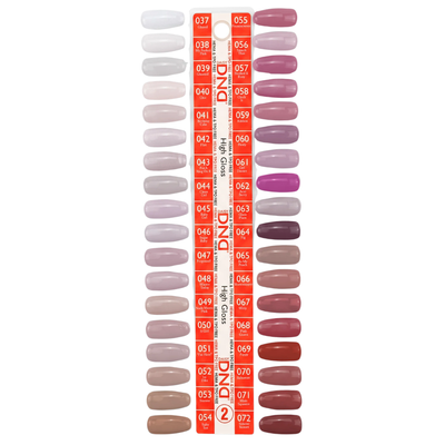 DND HEMA FREE GEL SWATCH 2
