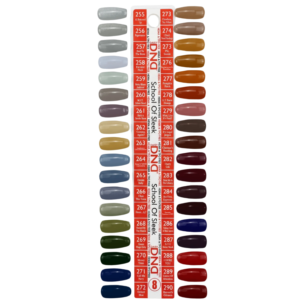 DND HEMA & TPO FREE Gel Polish Duo - 255 All Buttoned Up