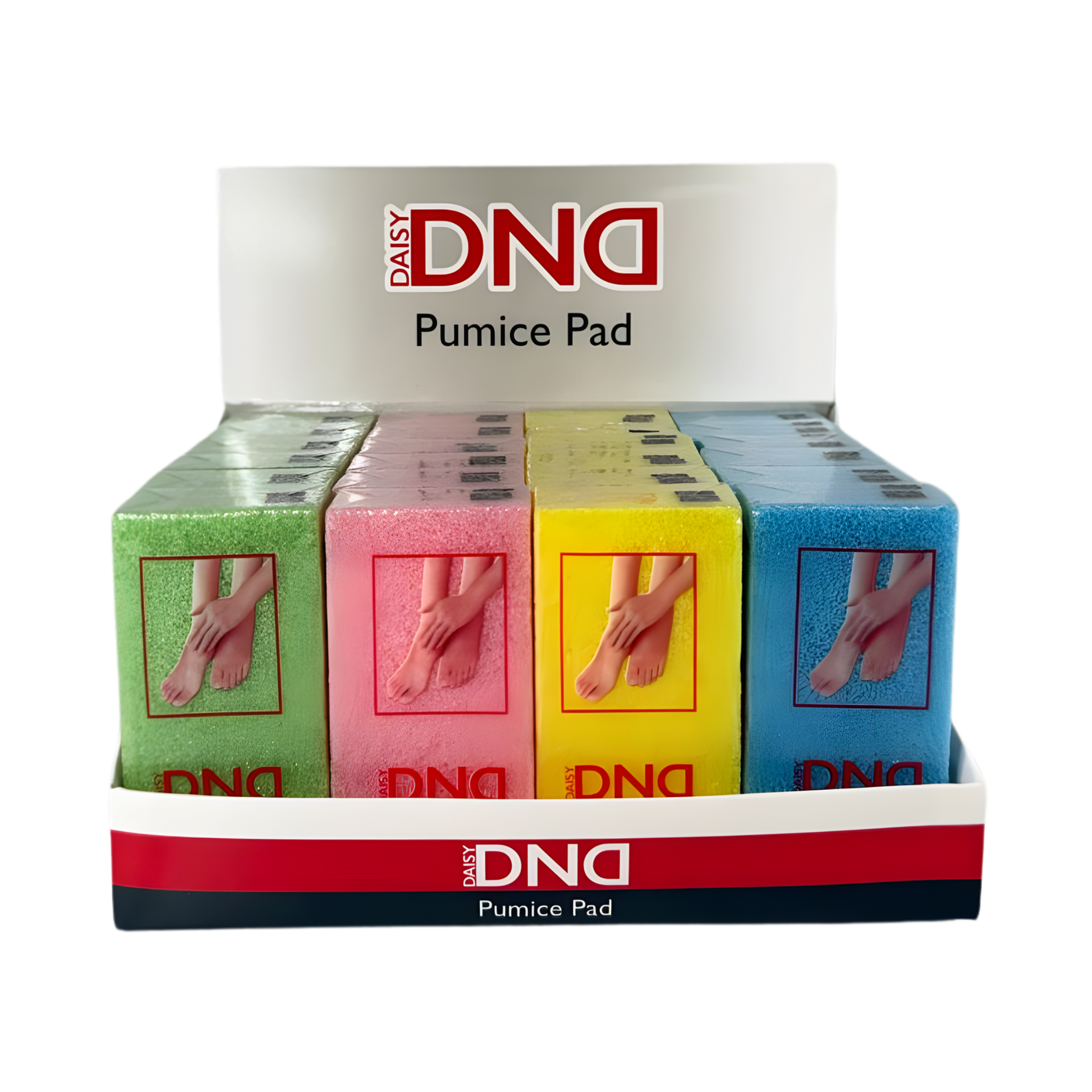 DND Pumice Pad Assorted 24pc