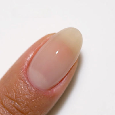 DND DC Dap Dip Powder 1.6oz - 2449 Barely There finger