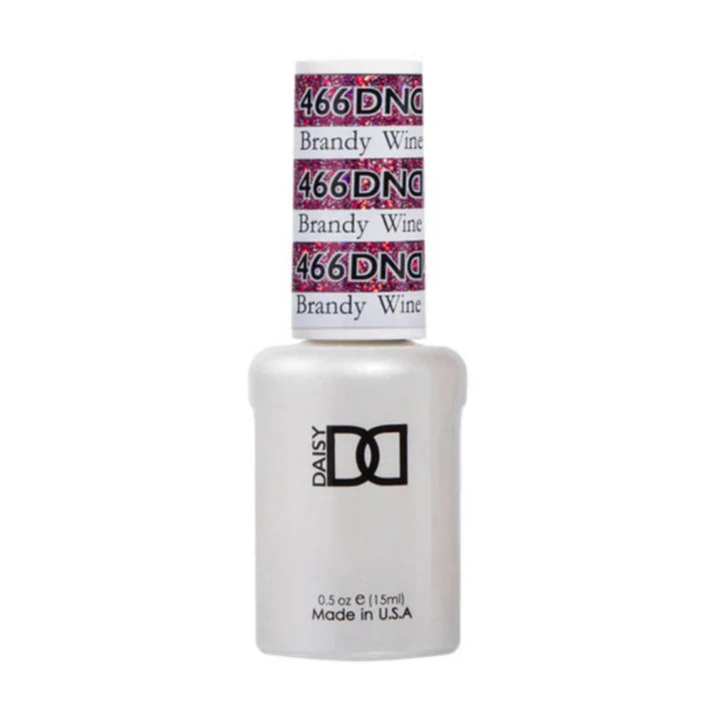 gel bottle of DND Gel Polish - 466 Brandy Wine