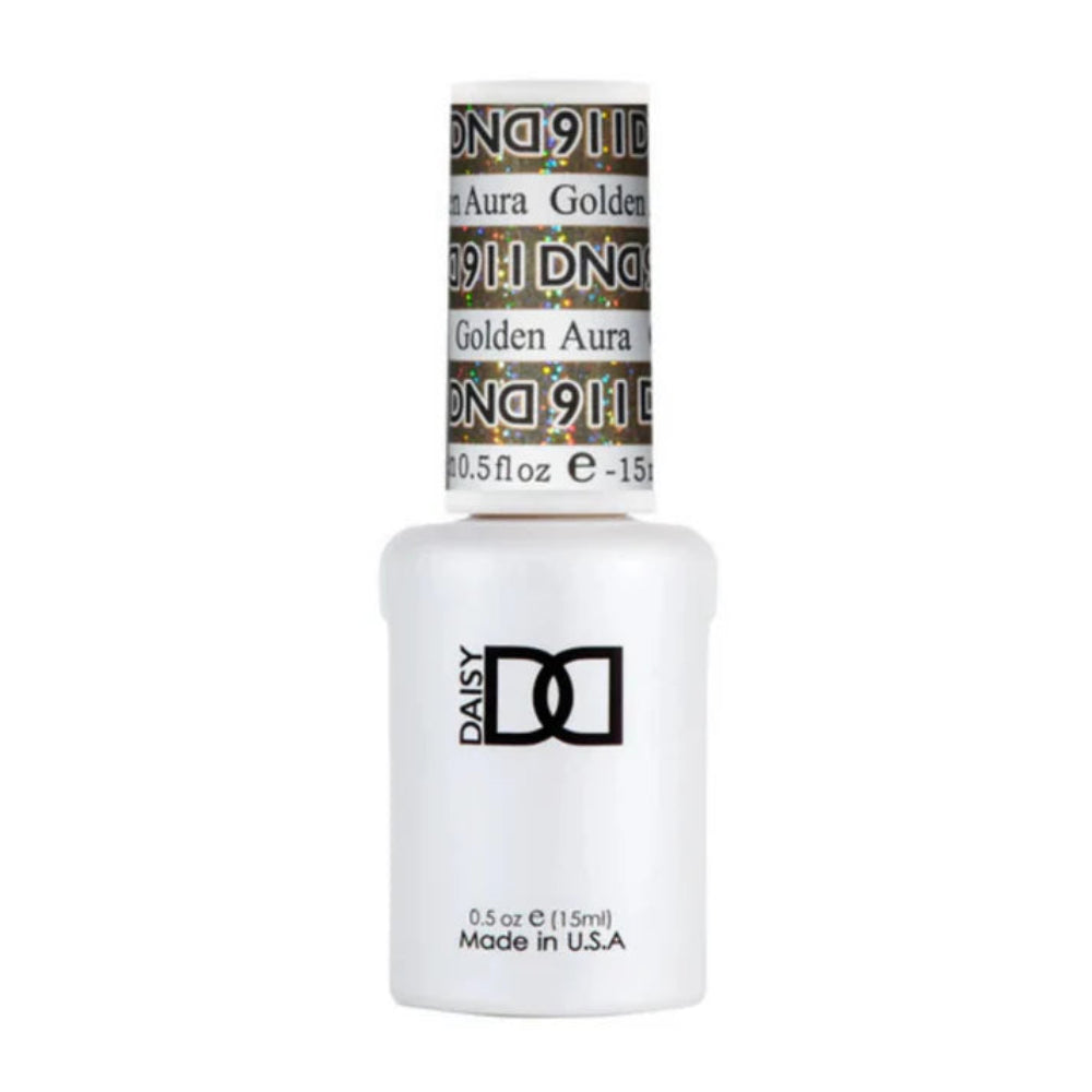gel bottle of DND Gel Polish 911 Golden Aura