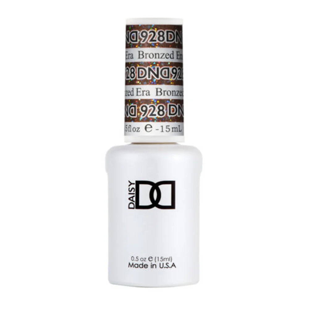 gel bottle of DND Gel Polish - 928 Bronzed Era