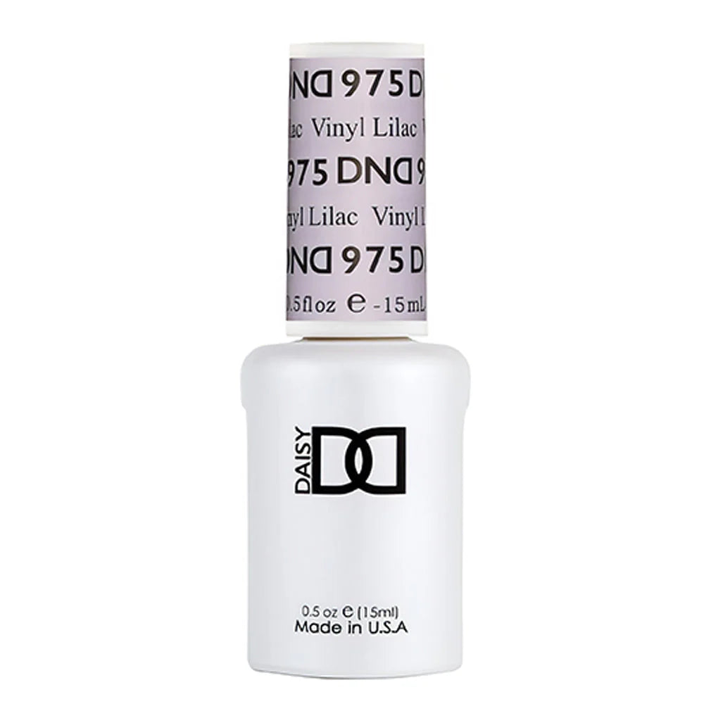 gel bottle of DND Gel Polish - 975 Vinyl Lilac