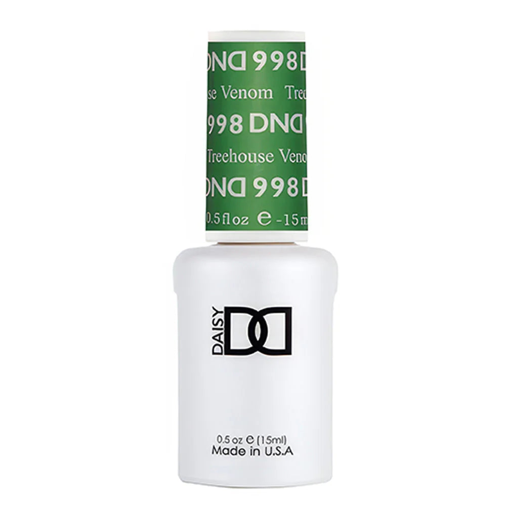 gel bottle of DND Gel Polish - 998 Treehouse Venom