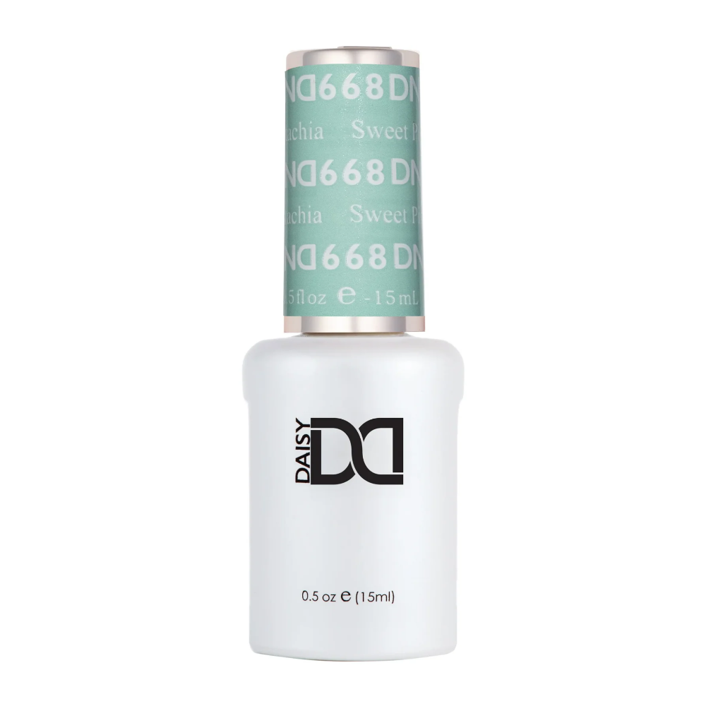 韓ドラ☆ベットメイクセット　小花柄ミントグリーン・シングル Shop DND Gel & Polish Duo - 668 Sweet Pistachia