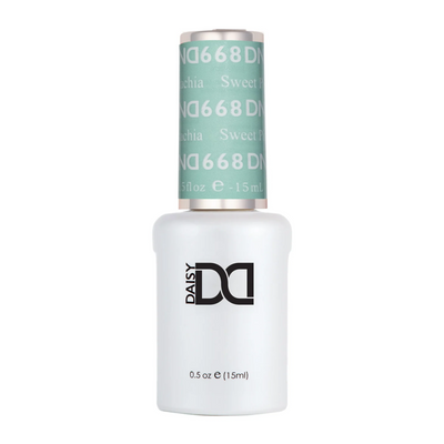 dnd gel polish - 668 sweet pistachia