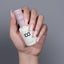 DND Gel Polish - 3456 Pink Bubble hand