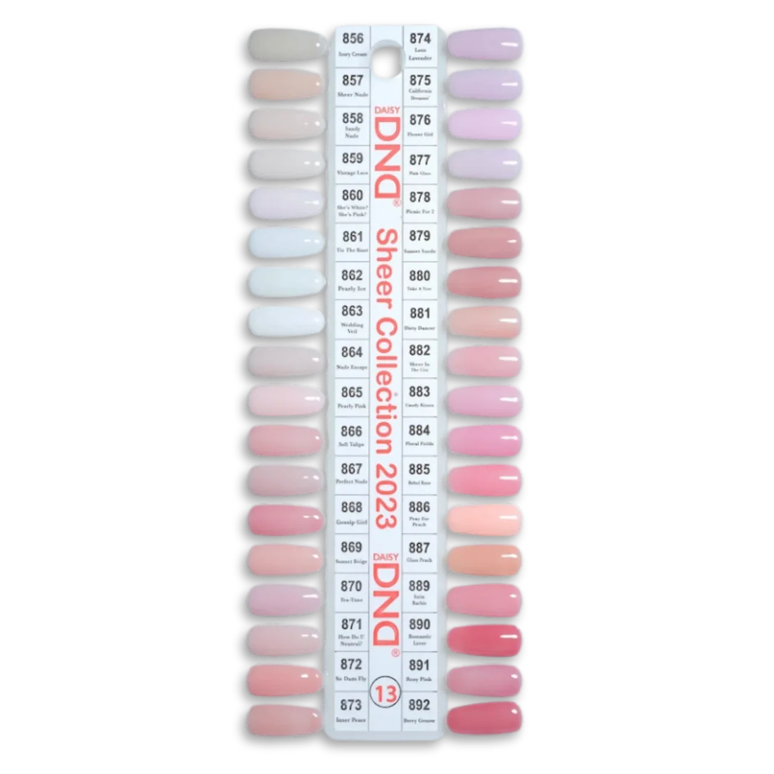 DND Swatch Dip & Dap Powder Collection 13