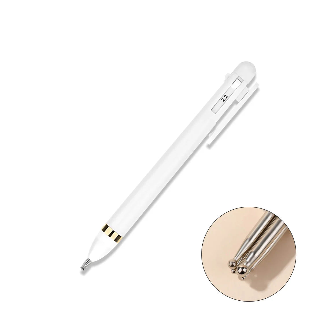 Nail Art 4-in-1 White Dotting Tool by Nail Company