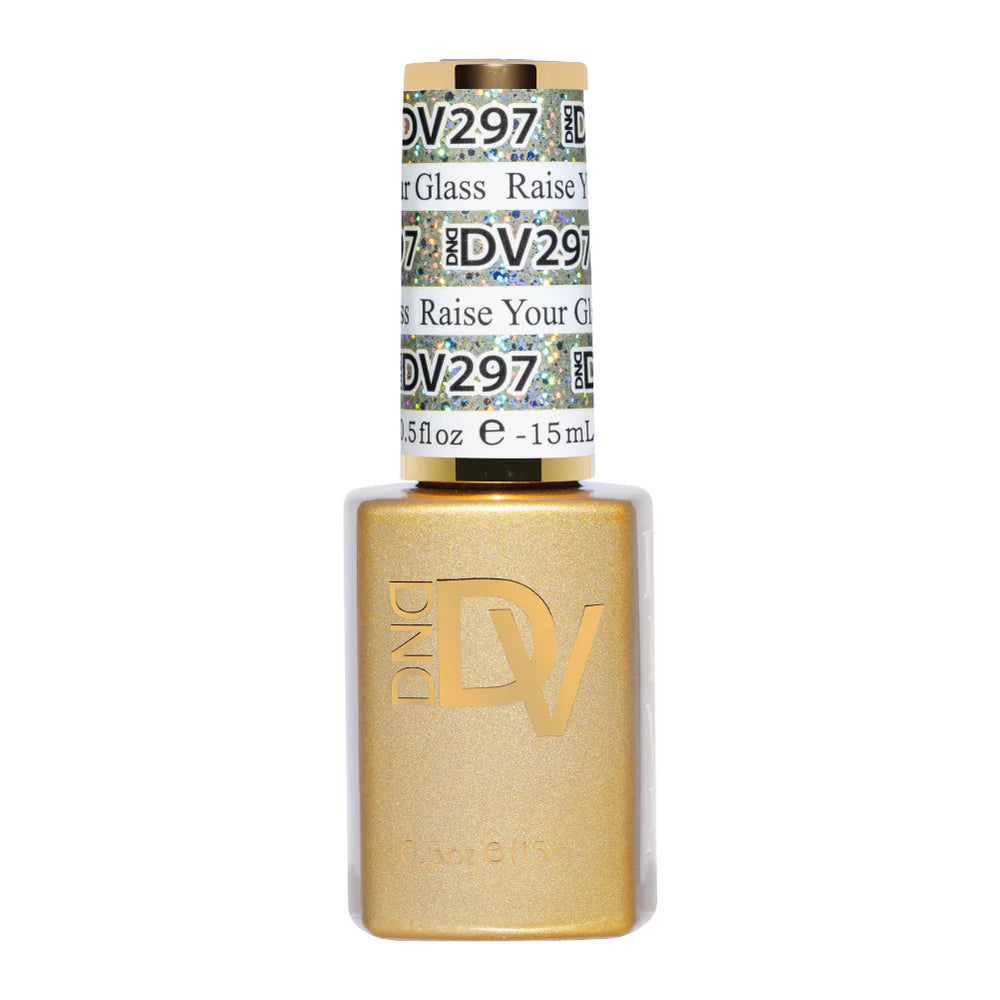 297 Raise Your Glass Platinum Gel by DND Diva