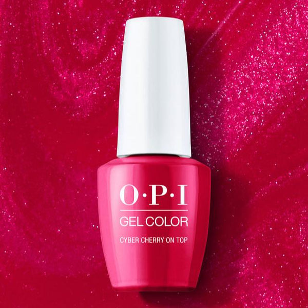 Shop F014 Cyber Cherry On Top Gel Polish by OPI