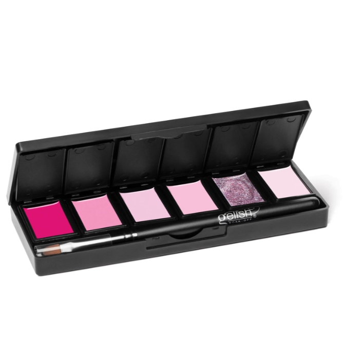 Gelish Cream Gel Palette 6pc - Polished Pinks